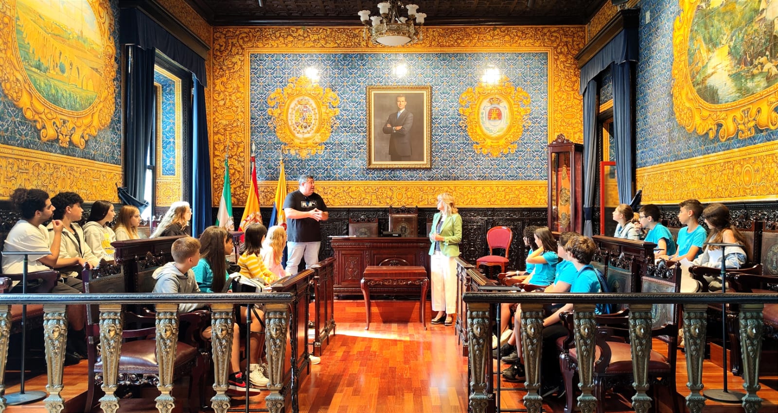 #ALGECIRAS Los alumnos del IES Las Palomas participan en la gymkana ‘Conoce tu ciudad y tu Museo’