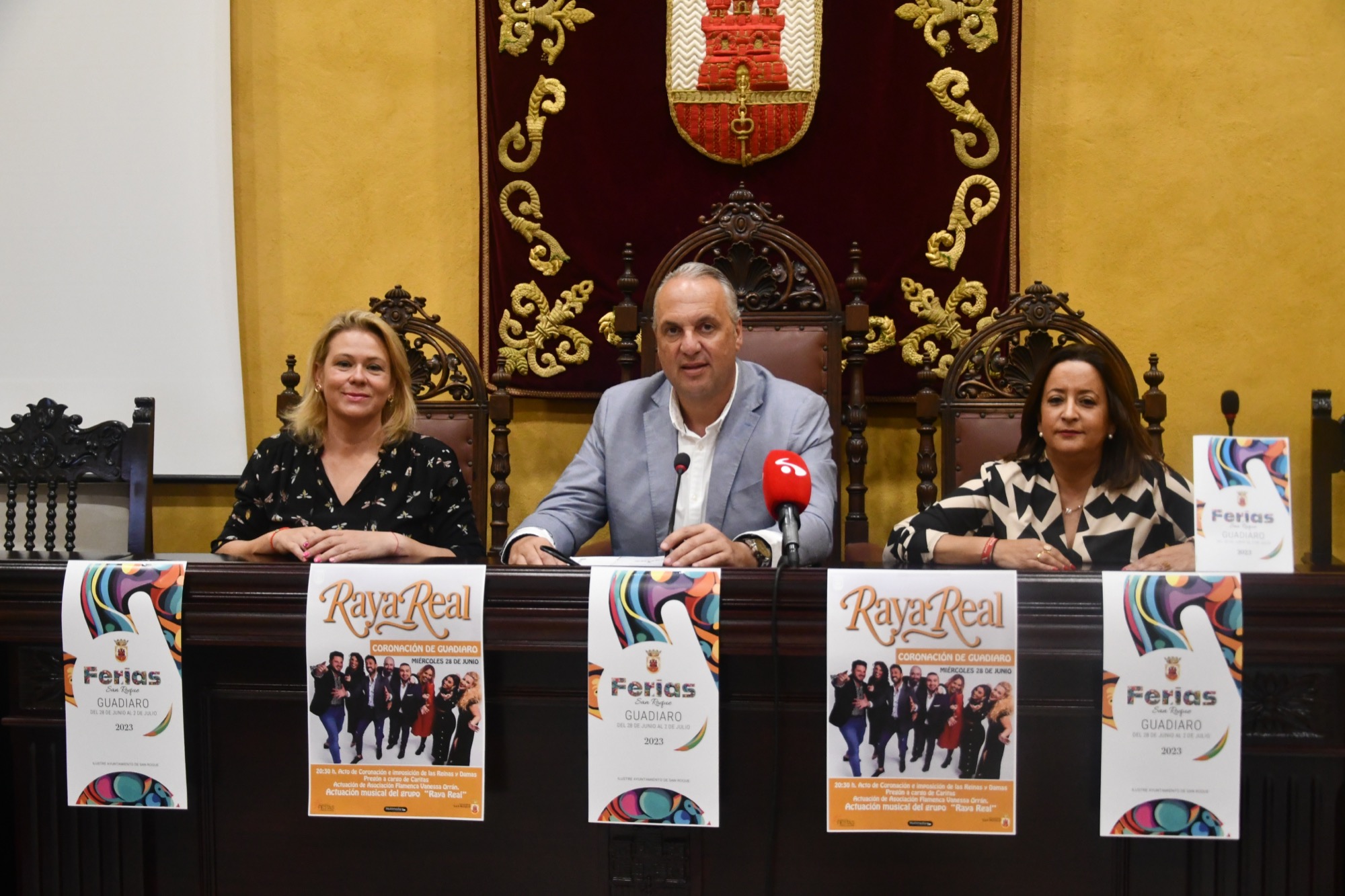 #SANROQUE Presentada la Feria de Guadiaro, que arranca el miércoles con la Coronación