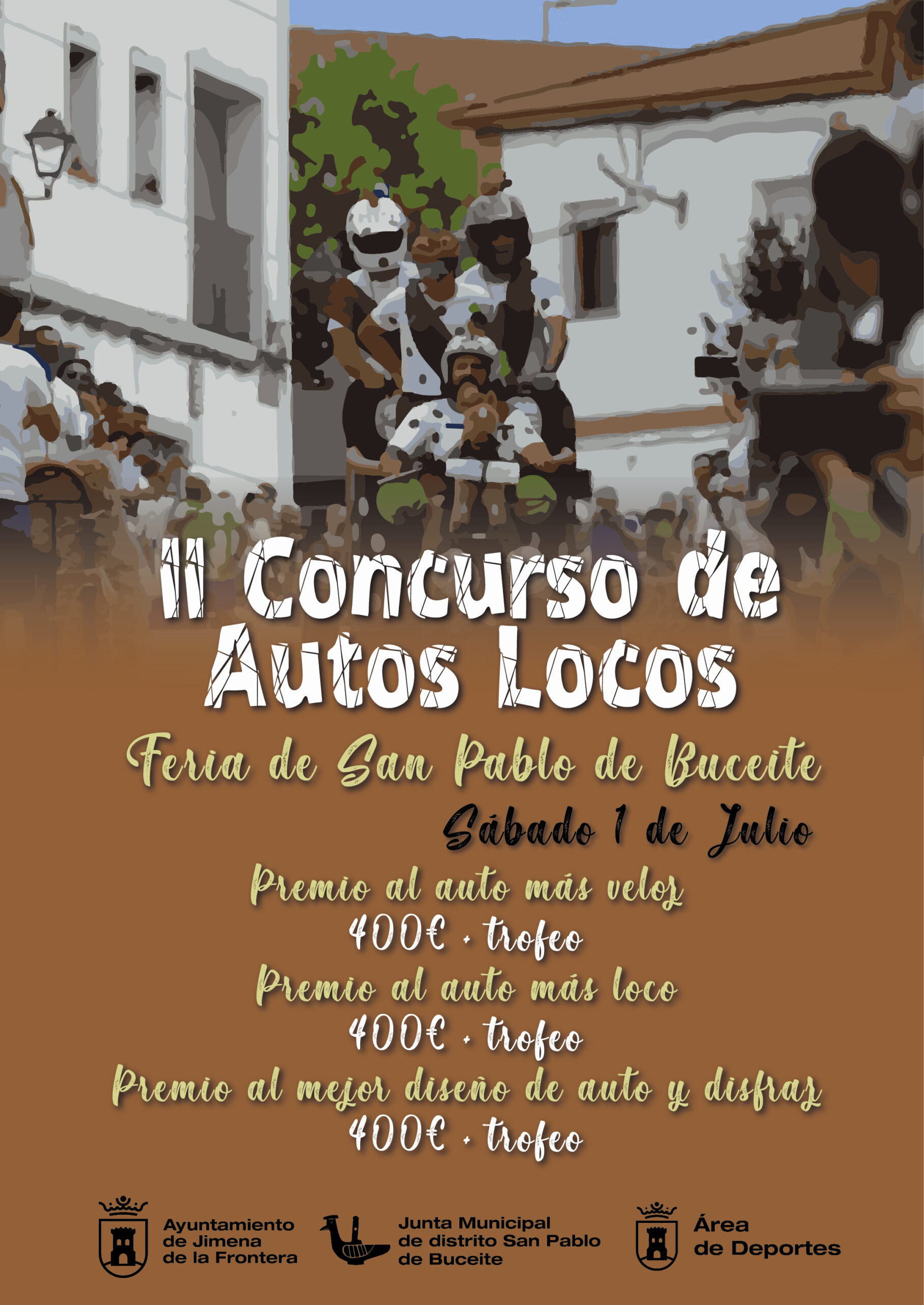 #JIMENA Publicadas las bases del II Concurso de Autos Locos de la feria de San Pablo de Buceite 2023