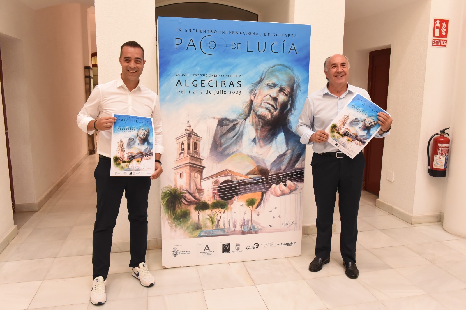 #ALGECIRAS Todo preparado para el comienzo del IX Encuentro Internacional de Guitarra “Paco de Lucía”