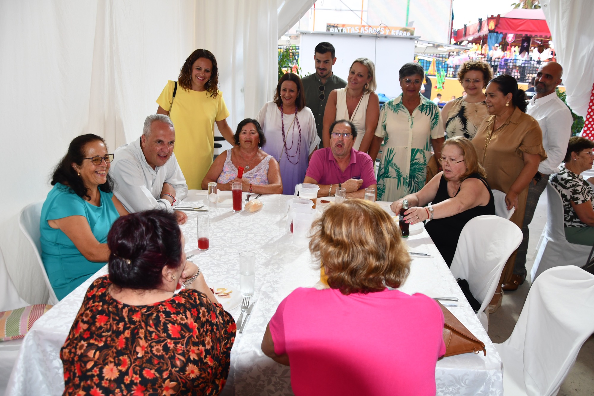 #SANROQUE La Cena de Mayores, reconocimiento a los abuelos de la Bahía