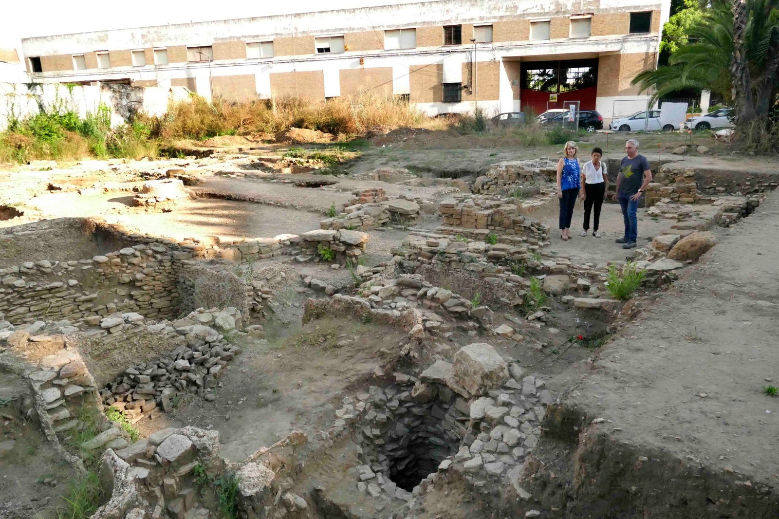 #ALGECIRAS El Ayuntamiento trabaja para abrir al público antes de final de año el yacimiento arqueológico de la calle San Nicolás