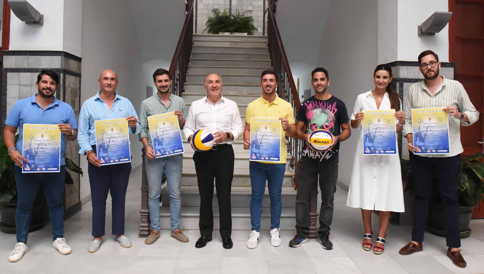 #ALGECIRAS Landaluce presenta el VI Torneo ‘Virgen de la Palma’ de Volley Playa