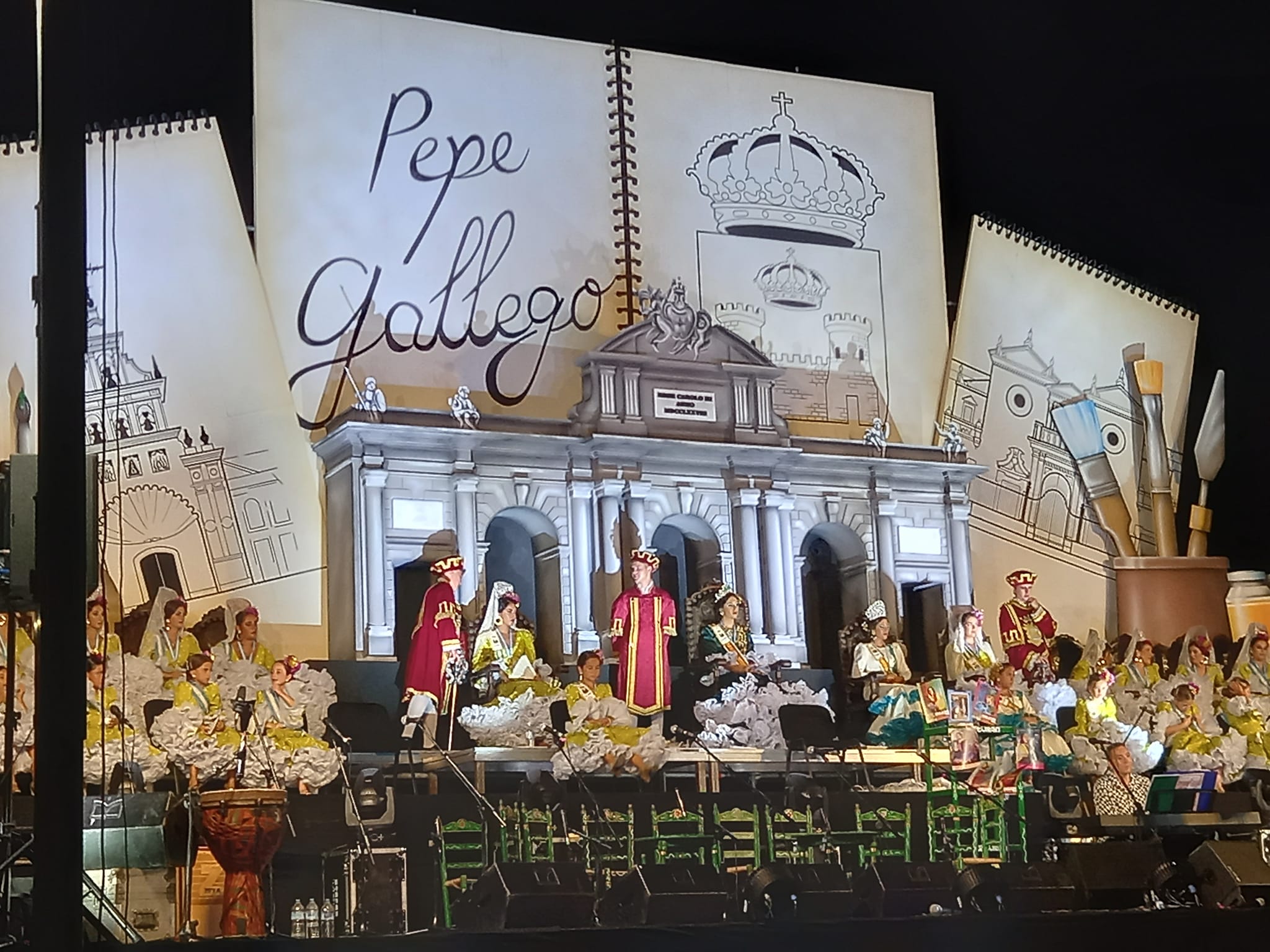 GRAN NOCHE DE CORONACION LA VIVIDA AYER VIERNES.