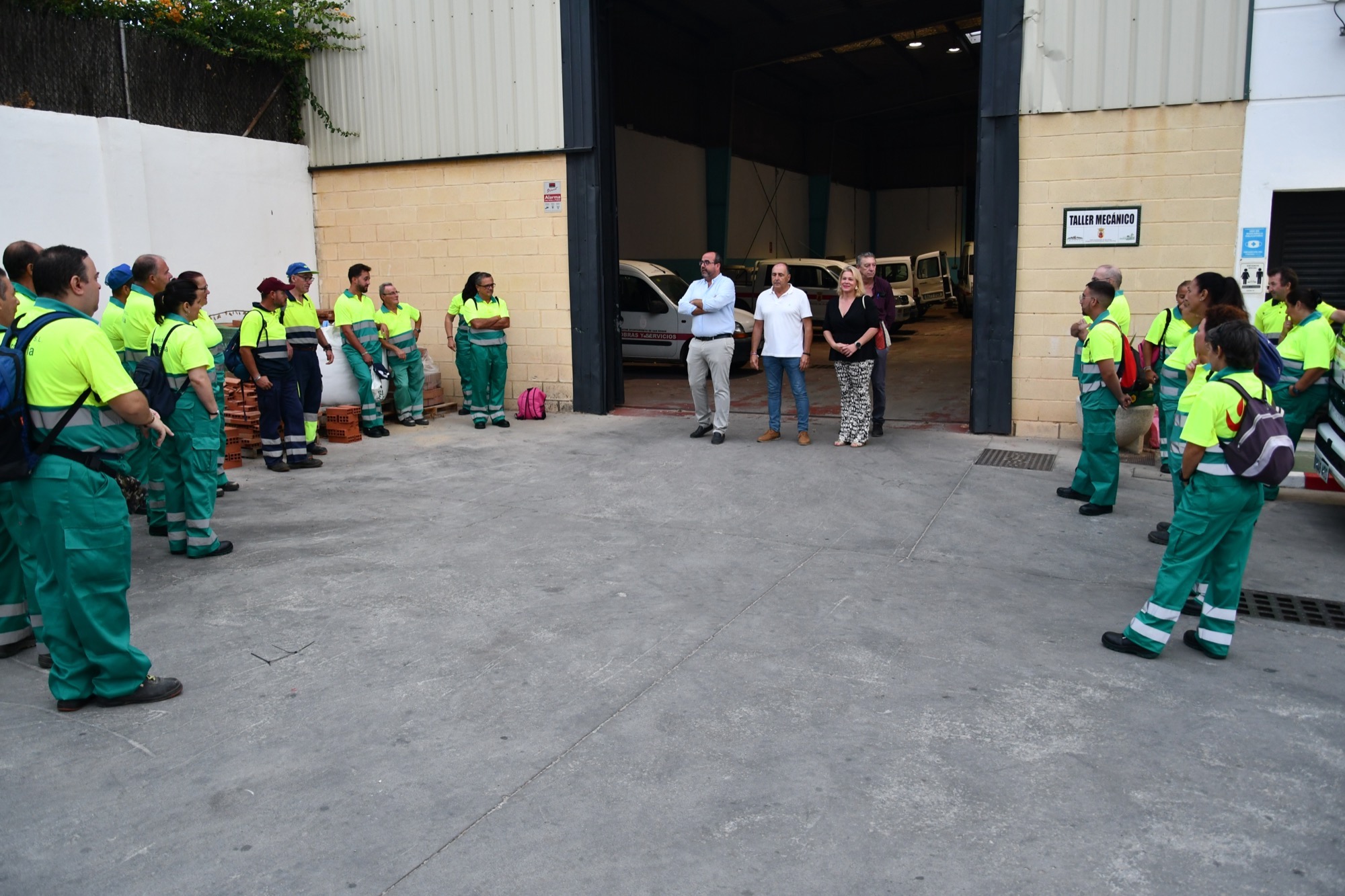 #SANROQUE 23 trabajadores completan el plan de empleo de Amanecer, y ya se prepara la nueva bolsa para 2024