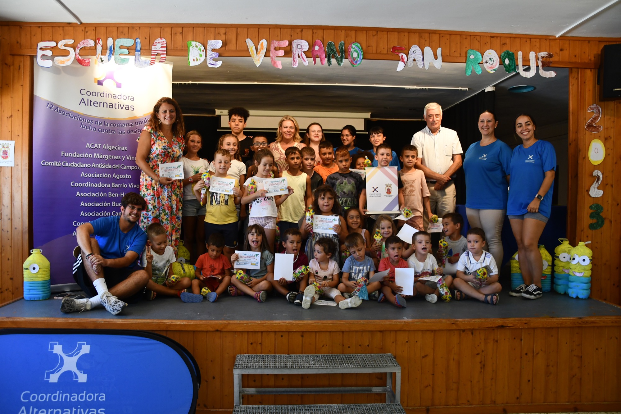 #SANROQUE Finalizan las tres Escuelas de Verano de la Coordinadora Alternativas en el municipio