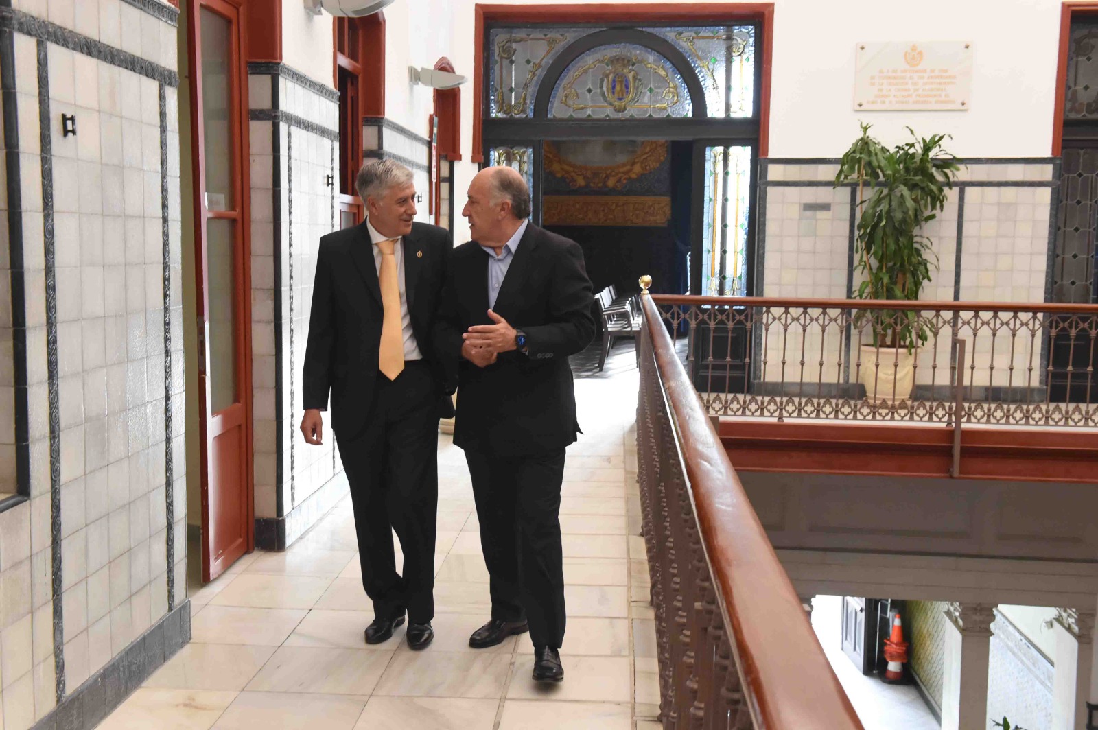 #ALGECIRAS El alcalde recibe al nuevo director del centro penitenciario Botafuegos