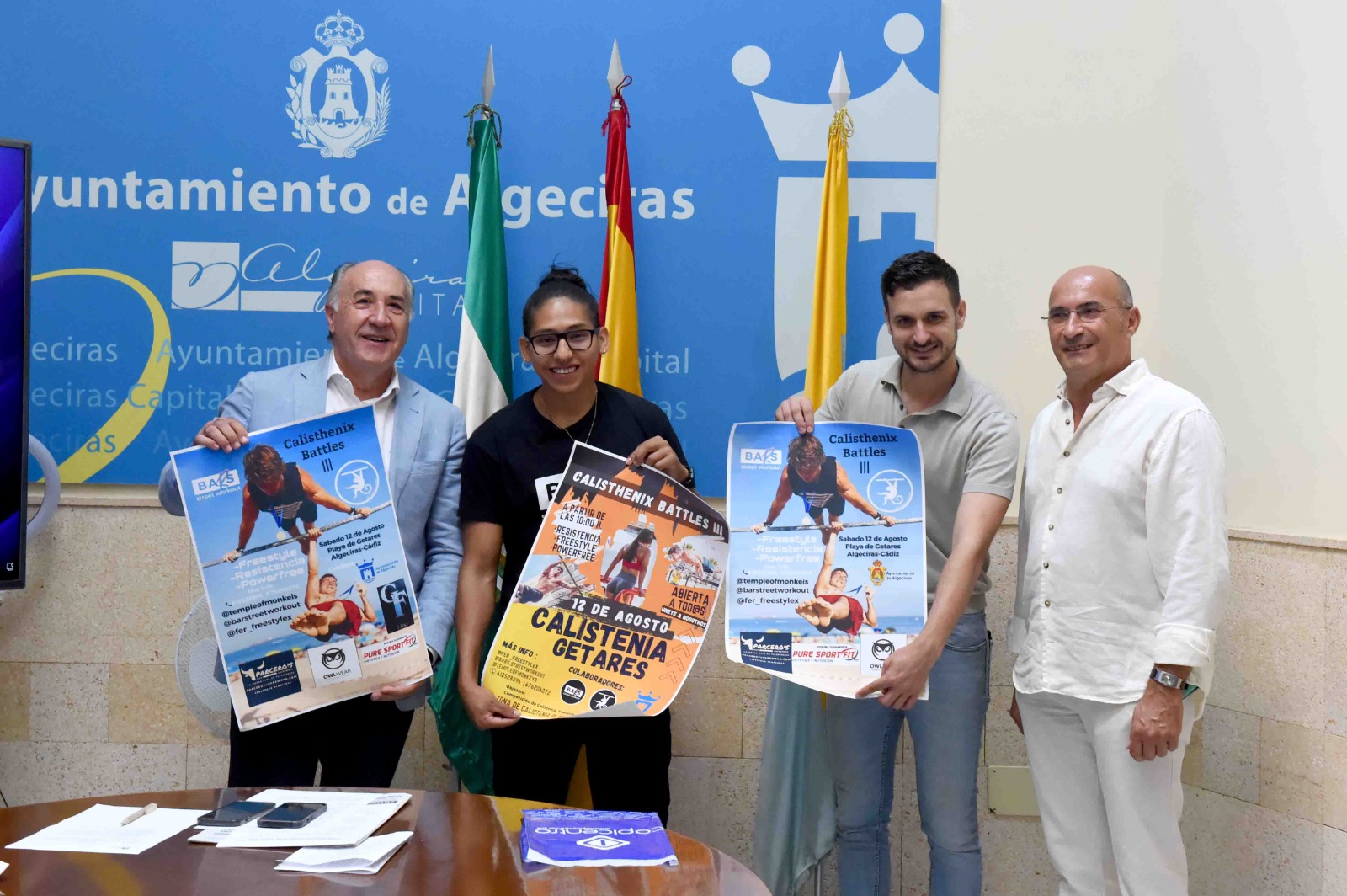 #ALGECIRAS Una nueva edición de Calisthenix Battles llega a la Playa de Getares el próximo 12 de agosto