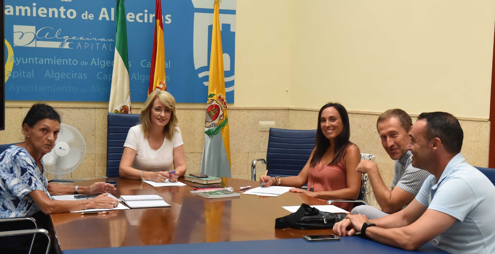 El Ayuntamiento y la Asociación ‘Militaría de Algeciras’ avanzan en la organización del II Certamen de Modelismo Estático