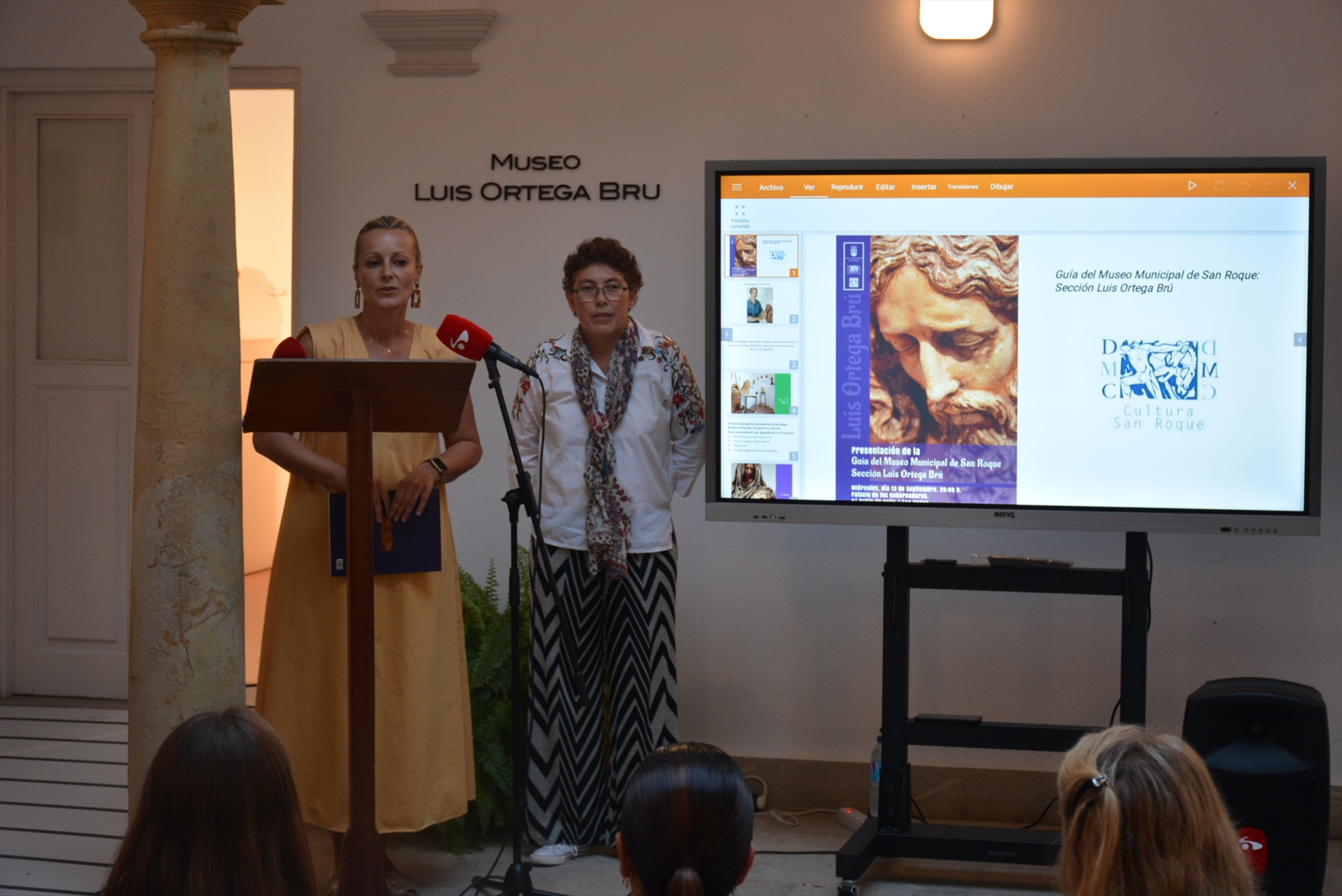 #SANROQUE Presentada la guía sobre Ortega Brú, editada por la Delegación de Cultura