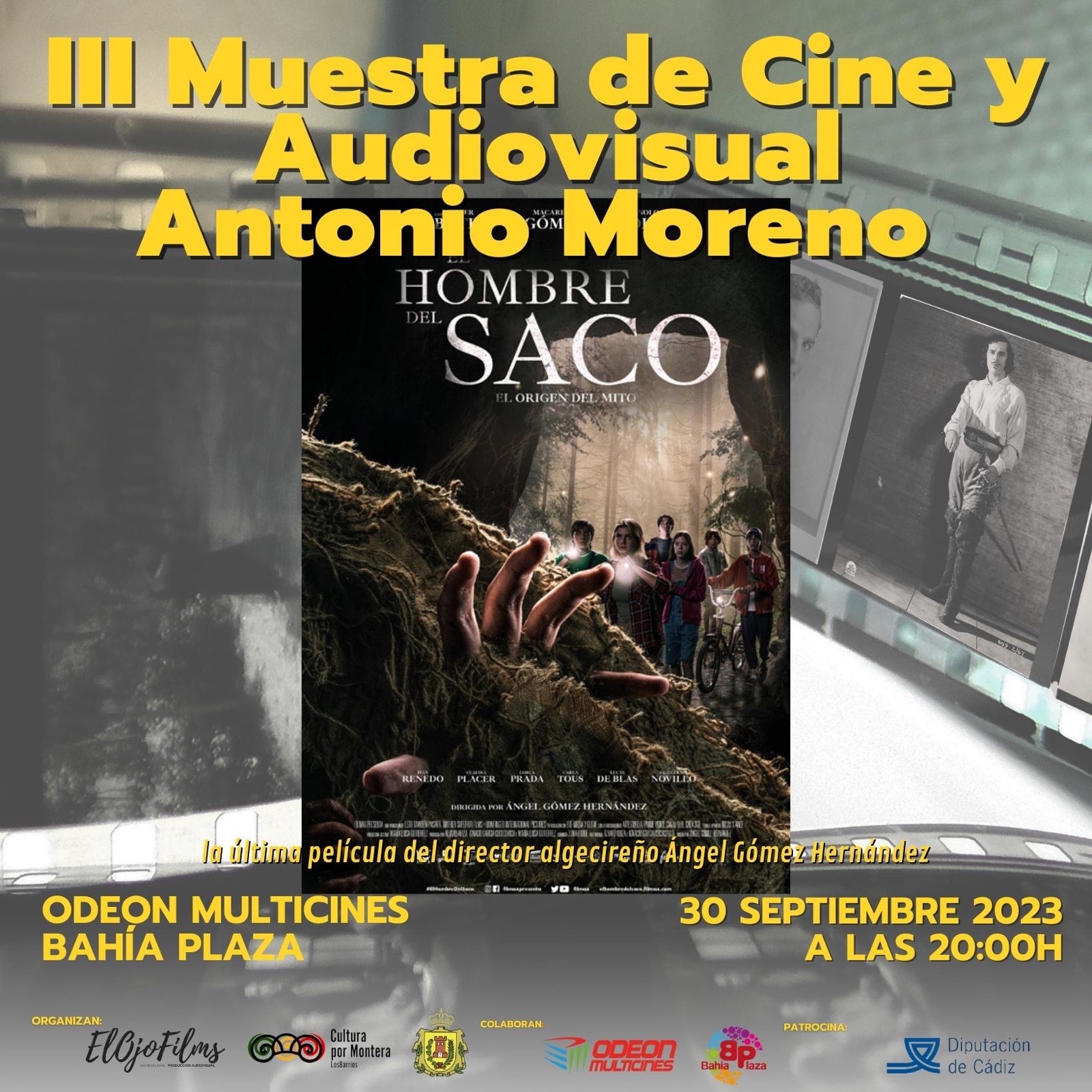 #LOSBARRIOS Presentada la programación de la III Muestra de Cine y Audiovisual ‘Antonio Moreno’