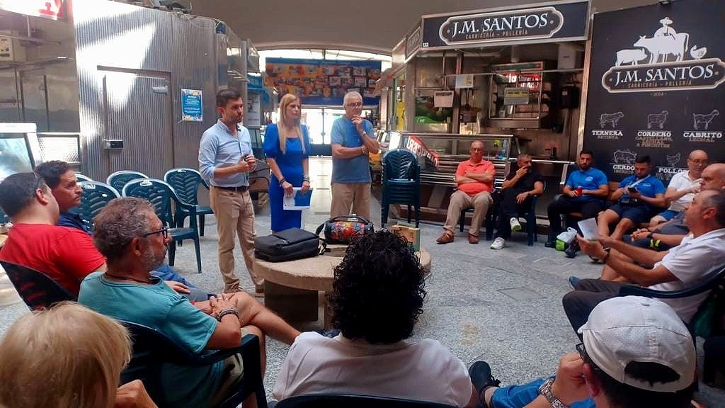 #ALGECIRAS El Ayuntamiento informa a los comerciantes del “Ingeniero Torroja” y el Barrio de la Caridad sobre el proyecto “Market Place”