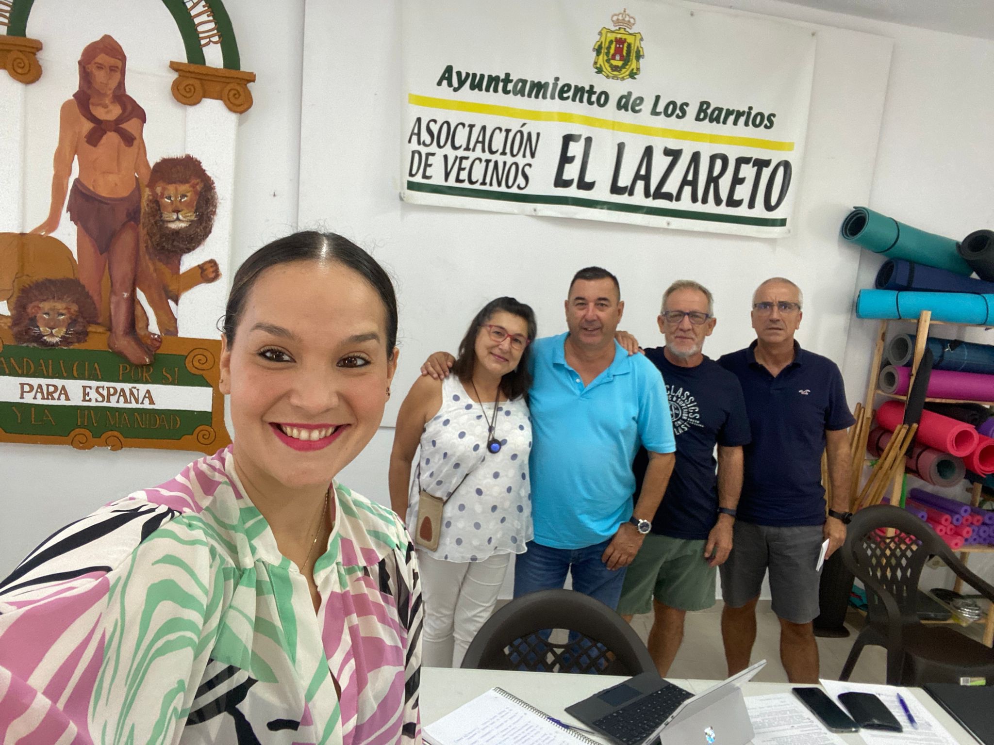 #LOSBARRIOS Lobato se reúne con la AA.VV. ‘El Lazareto’