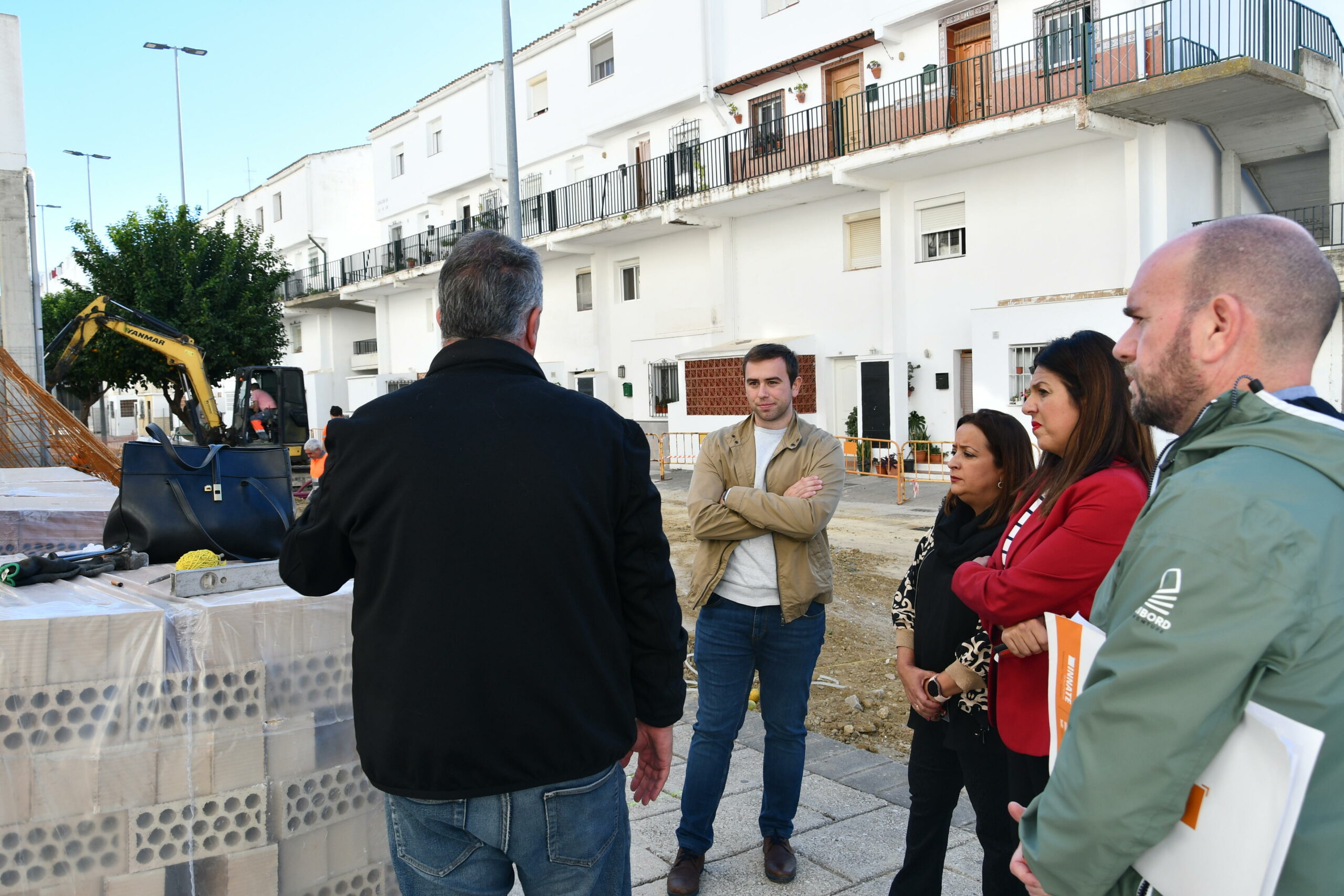 #SANROQUE Visita a las obras de mejora en Los Olivillos