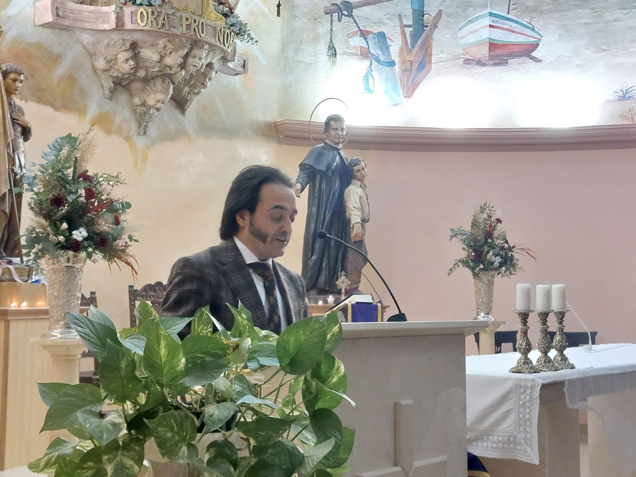 El Ayuntamiento felicita a David Morales por la emotividad de su pregón de Navidad