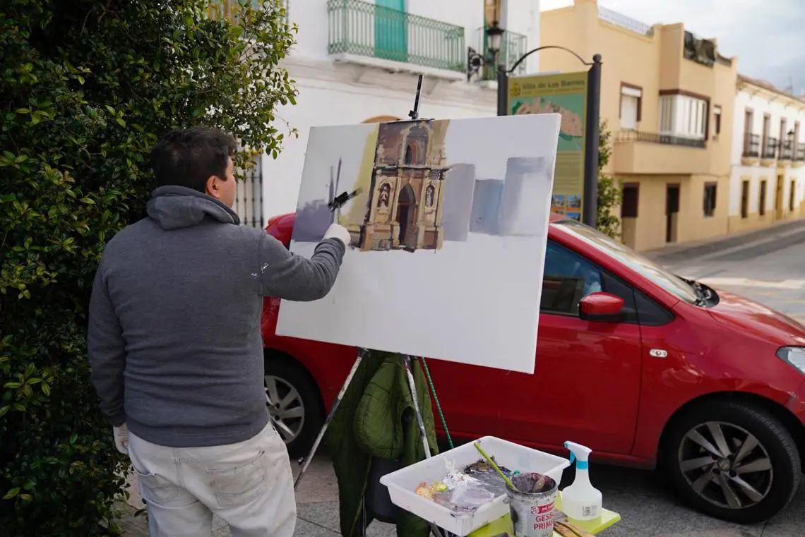 #LOSBARRIOS Publicadas las bases del Certamen de Pintura Rápida al Aire Libre Villa de Los Barrios 2024
