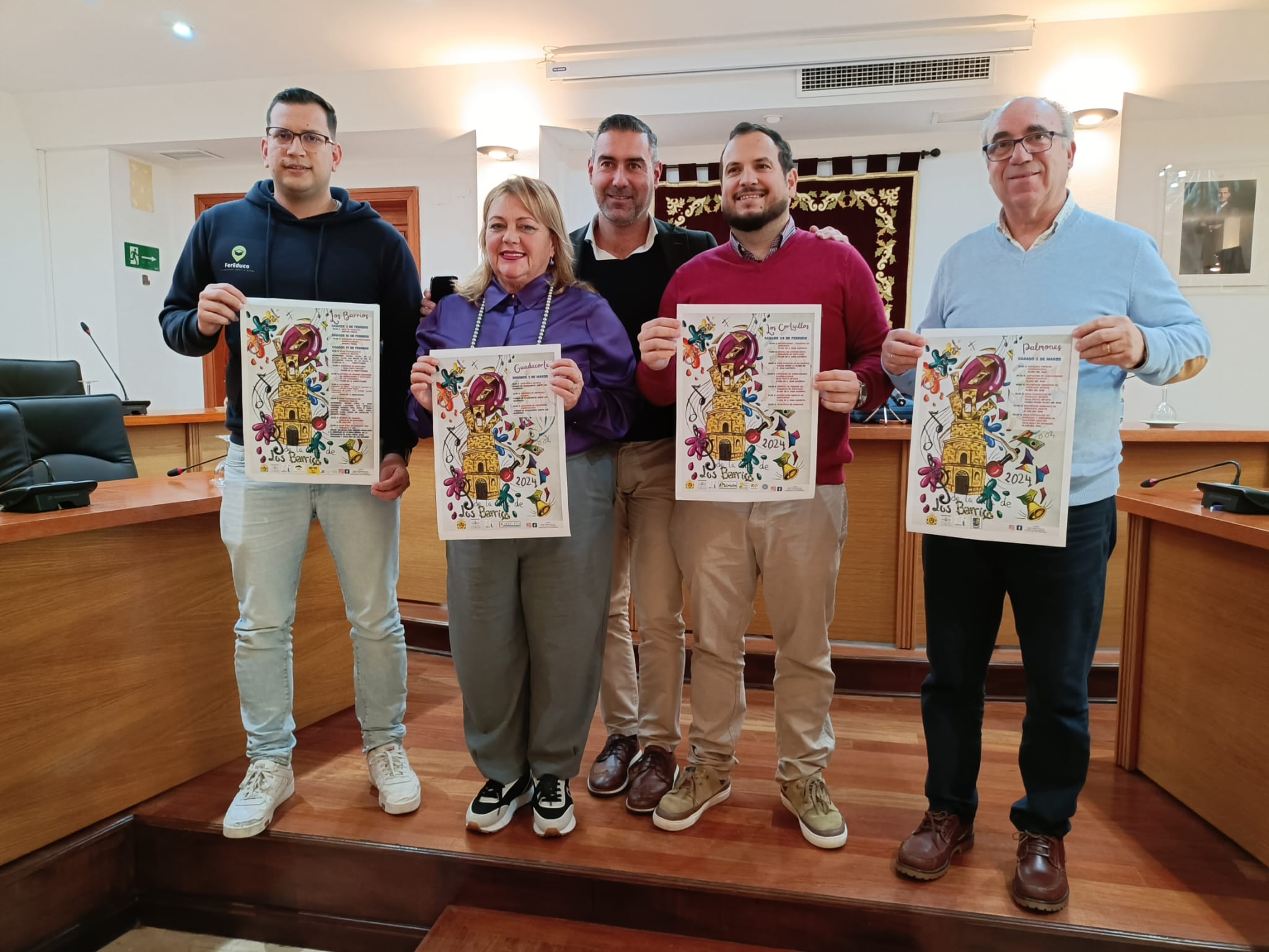 #LOSBARRIOS Presentada la programación del Carnaval de Los Barrios, Palmones, Los Cortijillos y Guadacorte 2024