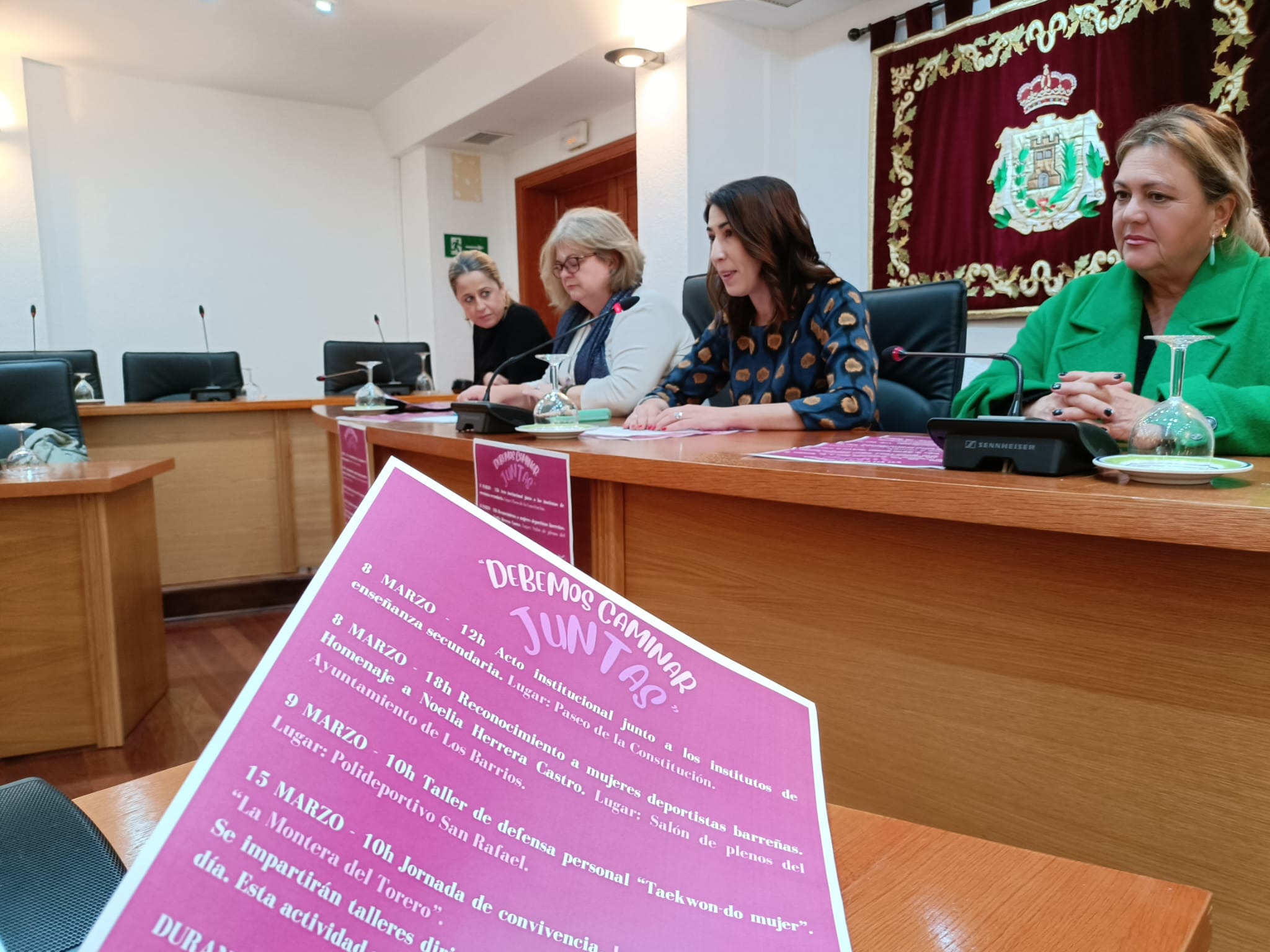#LOSBARRIOS Presentada la programación para conmemorar el 8-M, Día Internacional de la Mujer