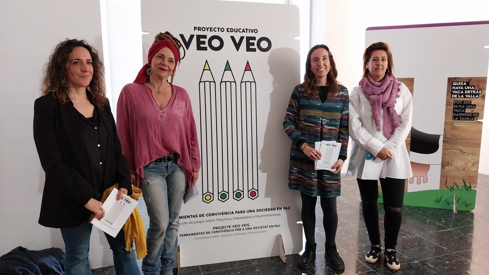 Inaugurada en la Casa de la Cultura la exposición Veo Veo