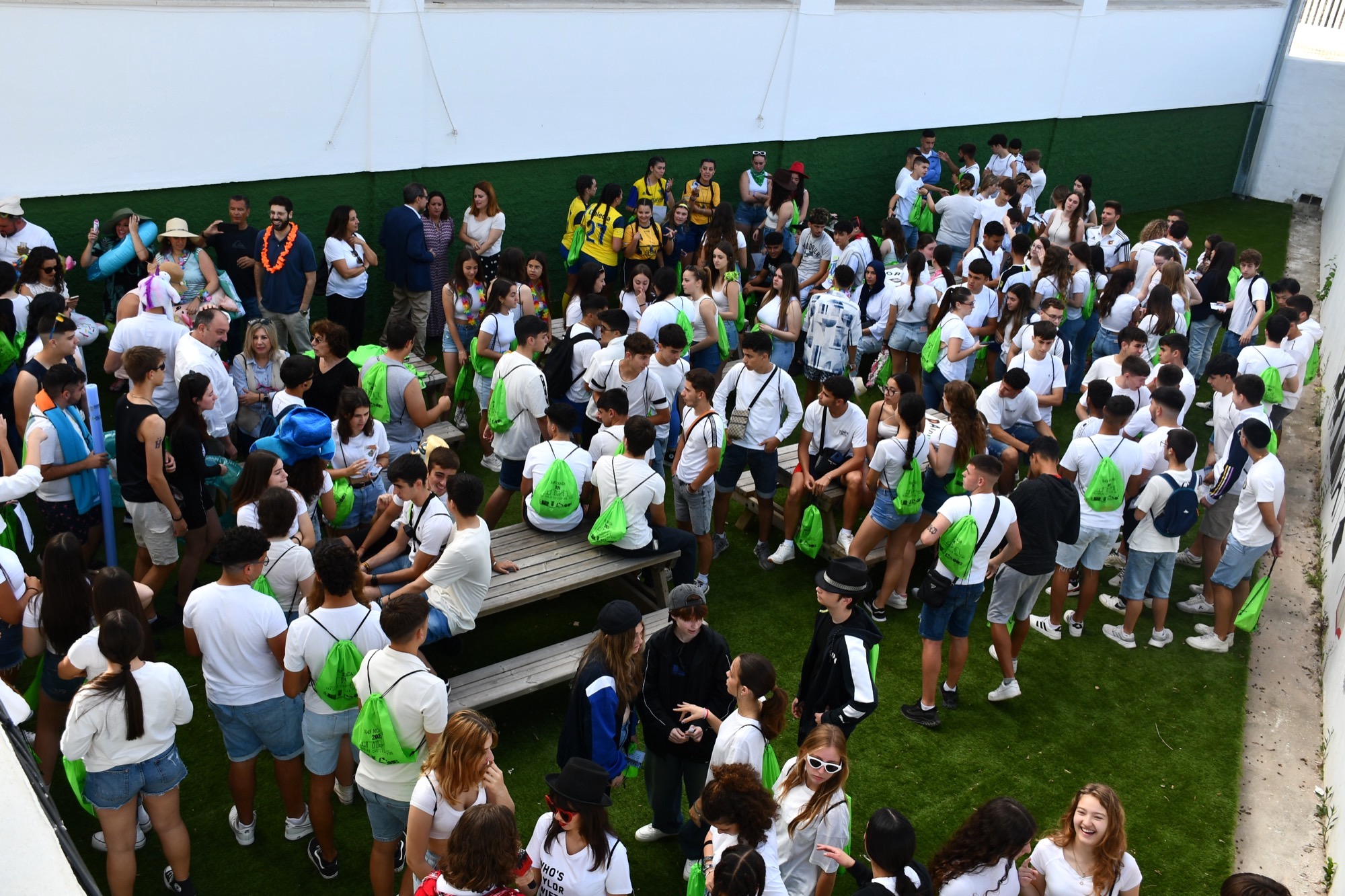 #SANROQUE Unos 250 estudiantes participan en la San Rocada 2024, que organiza el IES Castilla del Pino