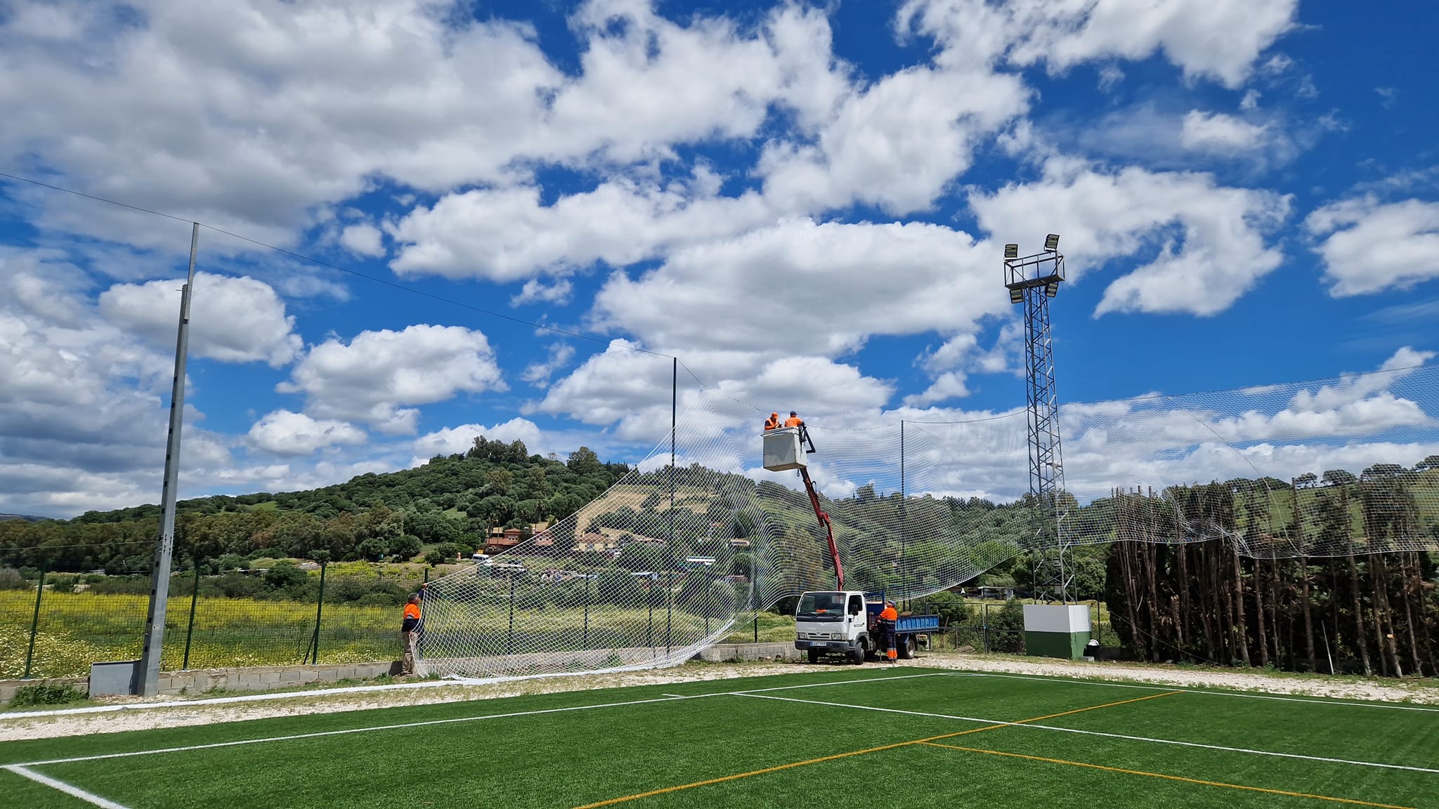 #JIMENA MEJORAS EN EL ESTADIO MUNICIPAL DE FÚTBOL ANDRÉS SARRIAS