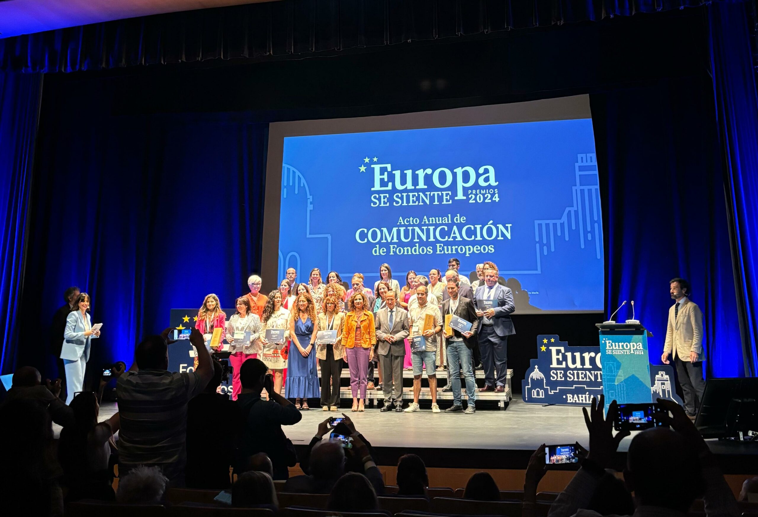 #SANROQUE Técnicos municipales asisten a la entrega de premios “Europa se siente”
