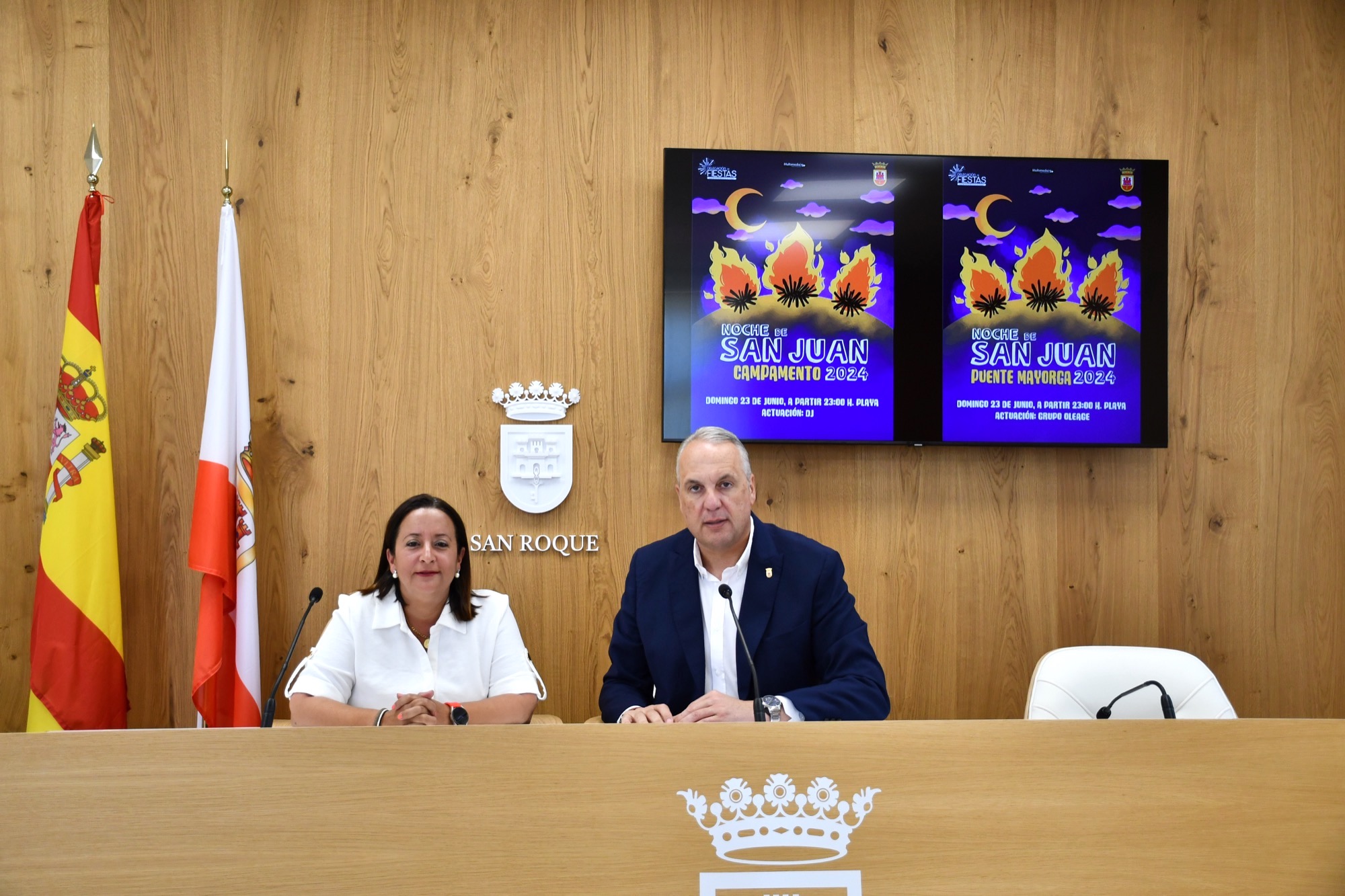 #SANROQUE Presentada la Noche de San Juan en Taraguilla, Torreguadiaro, Puente Mayorga y Campamento