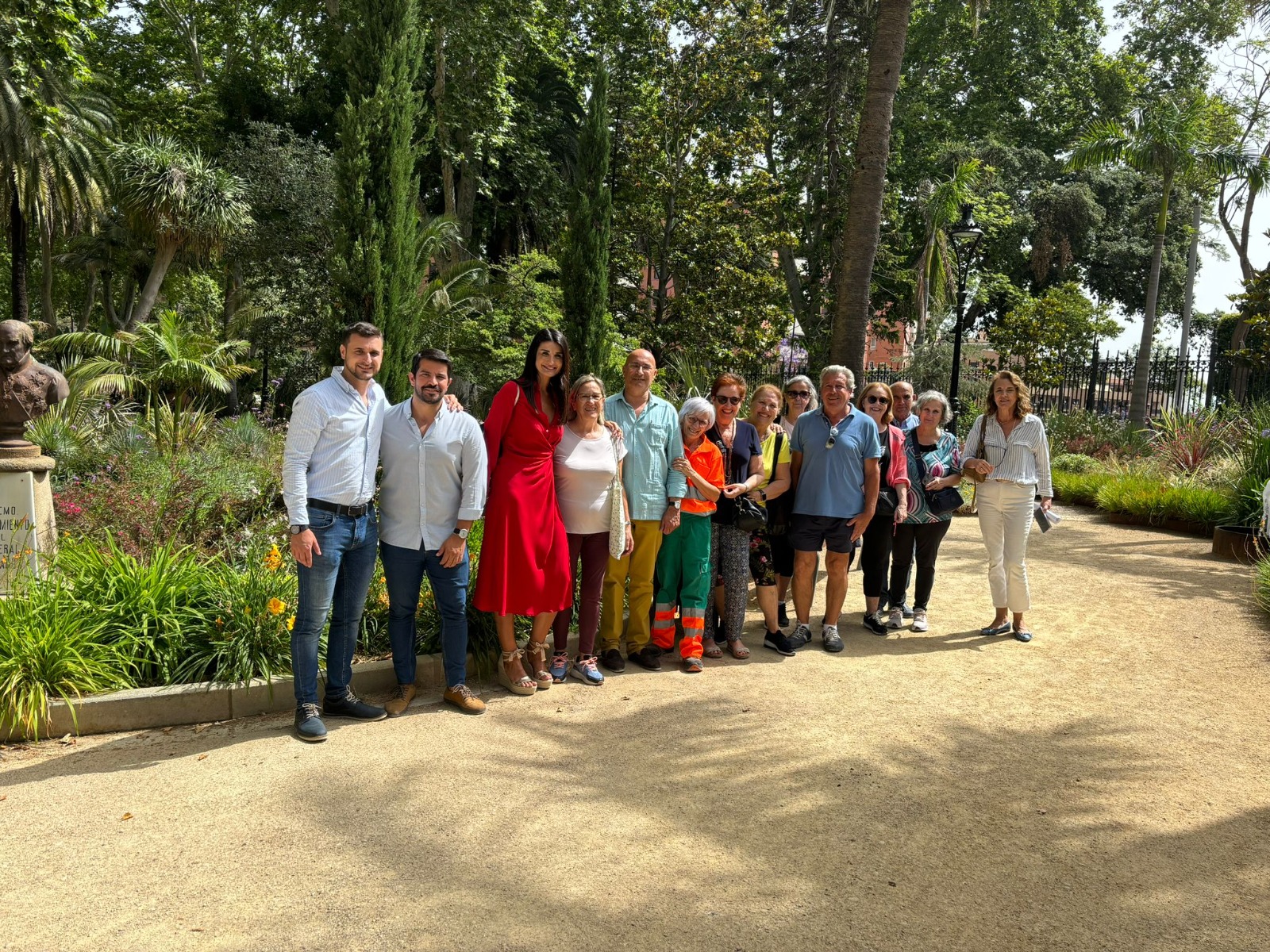 #ALGECIRAS Los mayores conocen a fondo el parque María Cristina a través de la OPAMM