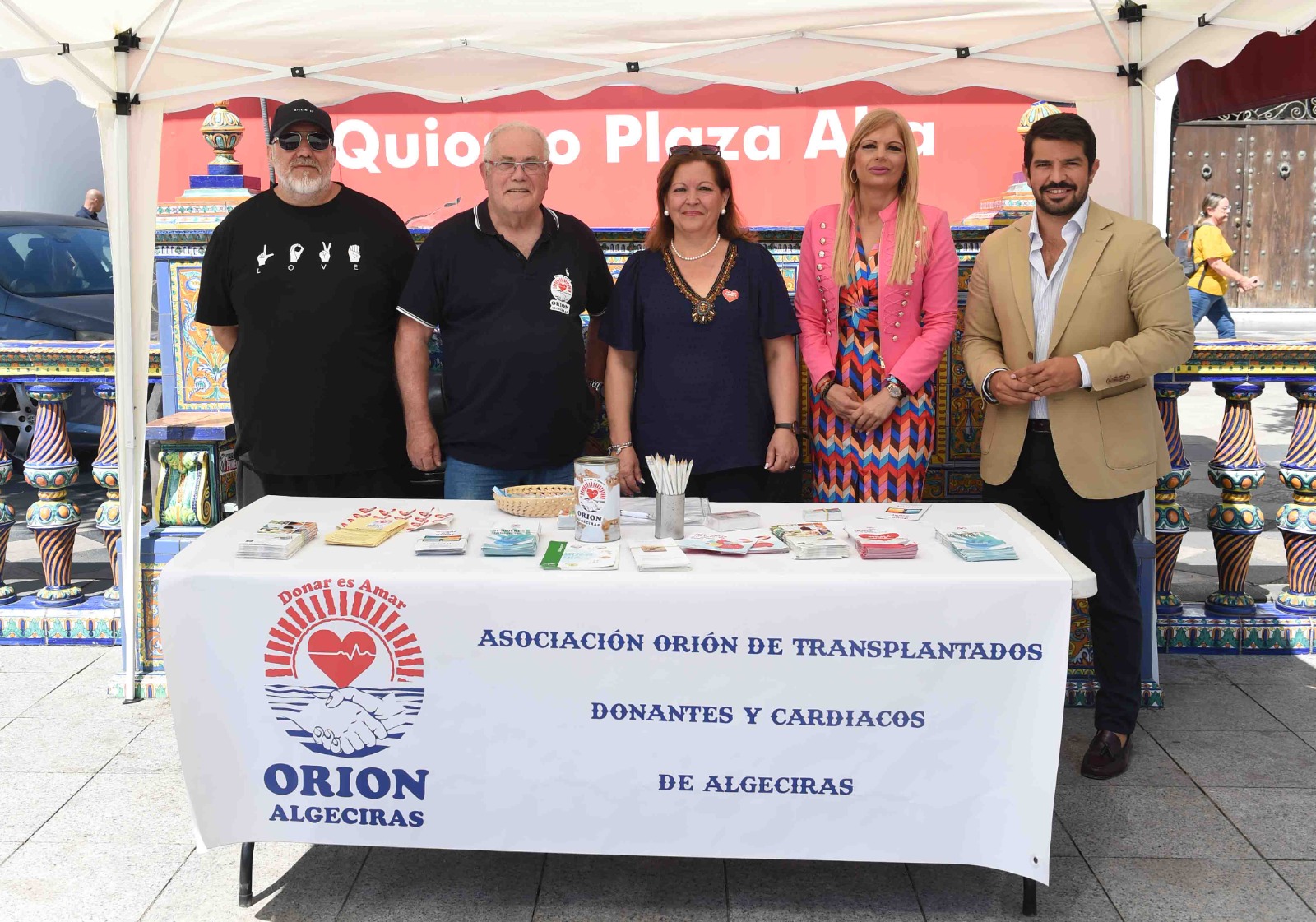 El Ayuntamiento acompaña a la Asociación ‘Orión’ en la conmemoración del Día Nacional del Donante de Órganos