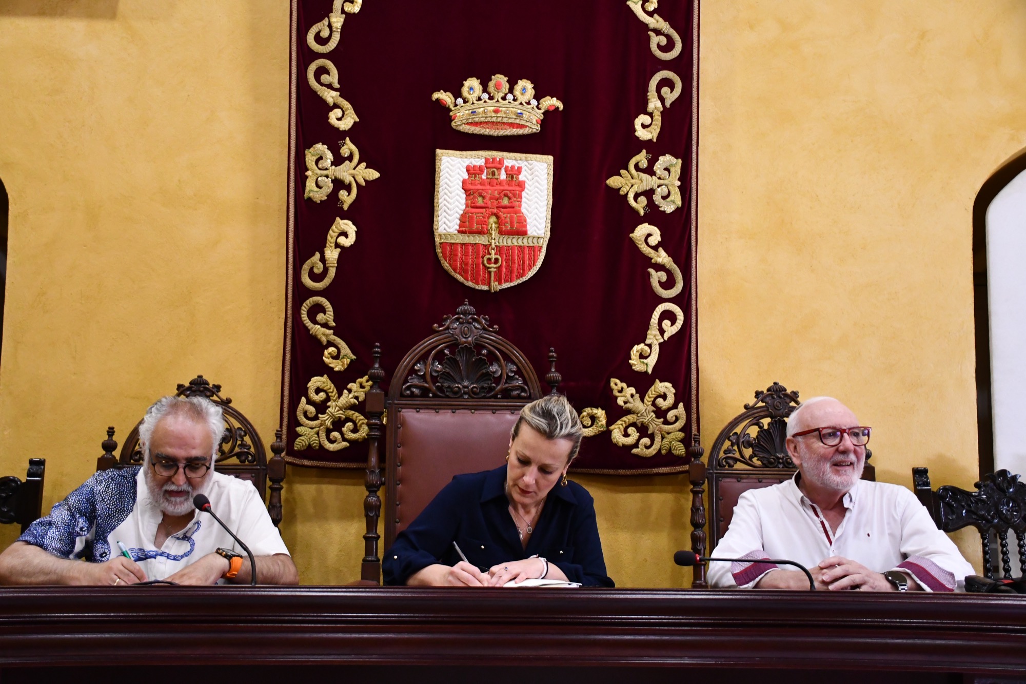 Reunión con el responsable del Centro Unesco Campo de Gibraltar