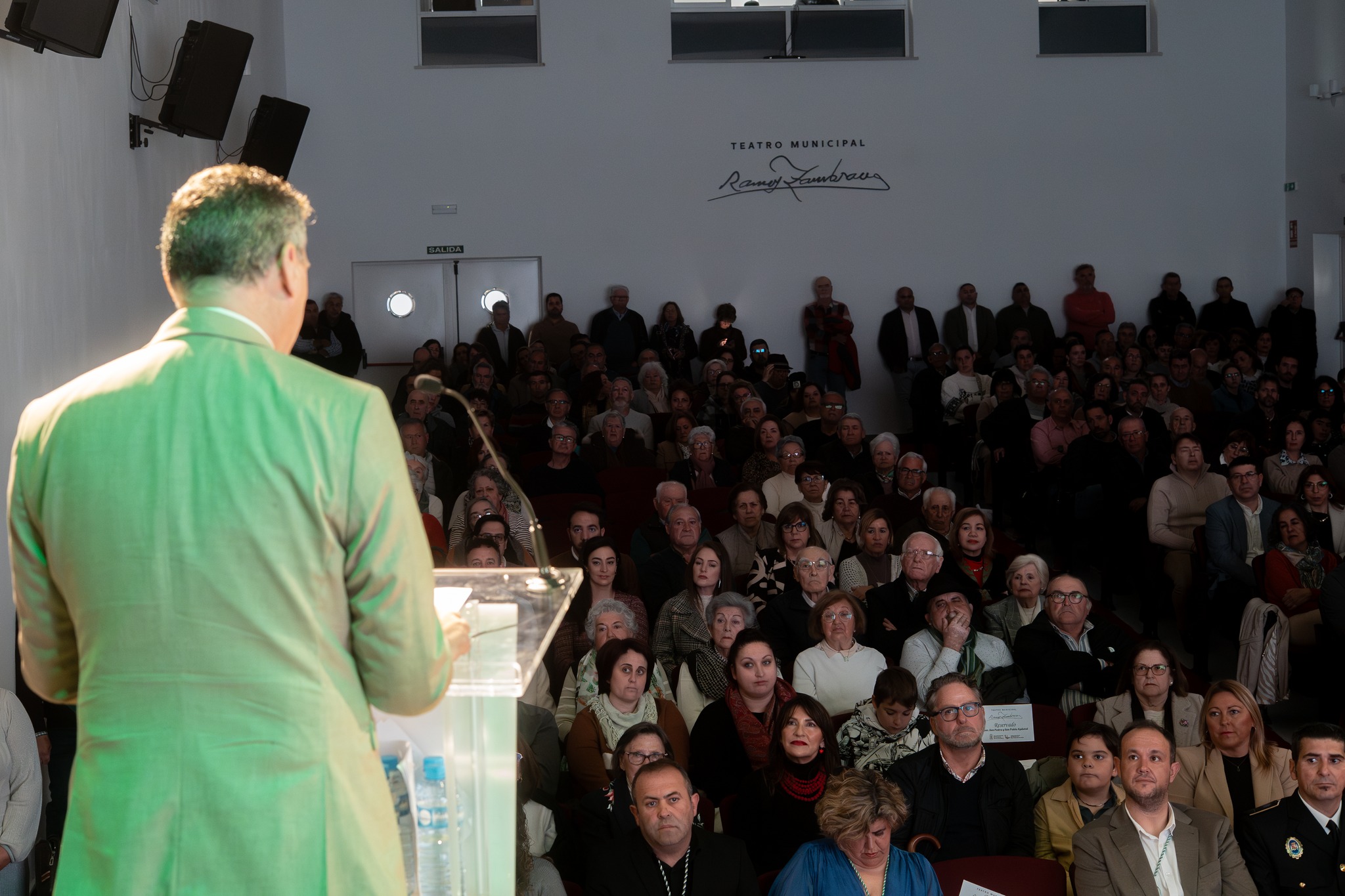 INAUGURACIÓN DEL TEATRO MUNICIPAL RAMOS ZAMBRANA