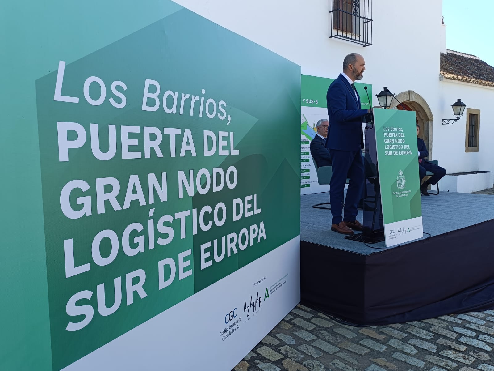 Alconchel presenta el gran proyecto de área logística de El Cañuelo y  Cortijo Grande-Villegas de Los Barrios