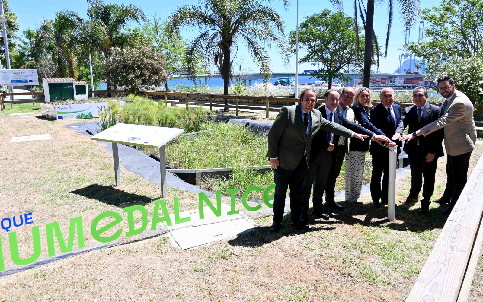 Algeciras pone en marcha el innovador proyecto del parque humedal NICE