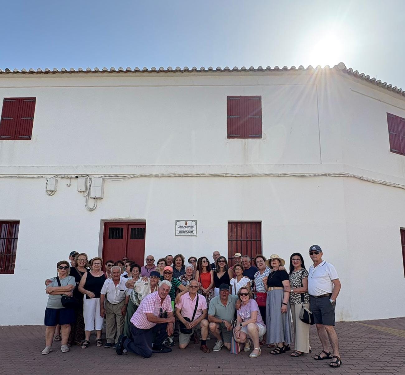 Un grupo de 40 personas visitan la ciudad de San Roque