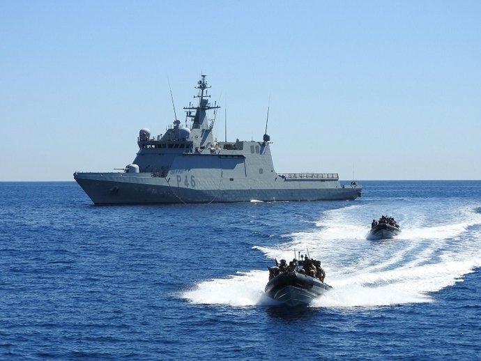 El buque de la Armada ‘Furor’ recala en el puerto de Algeciras con dos jornadas de puertas abiertas