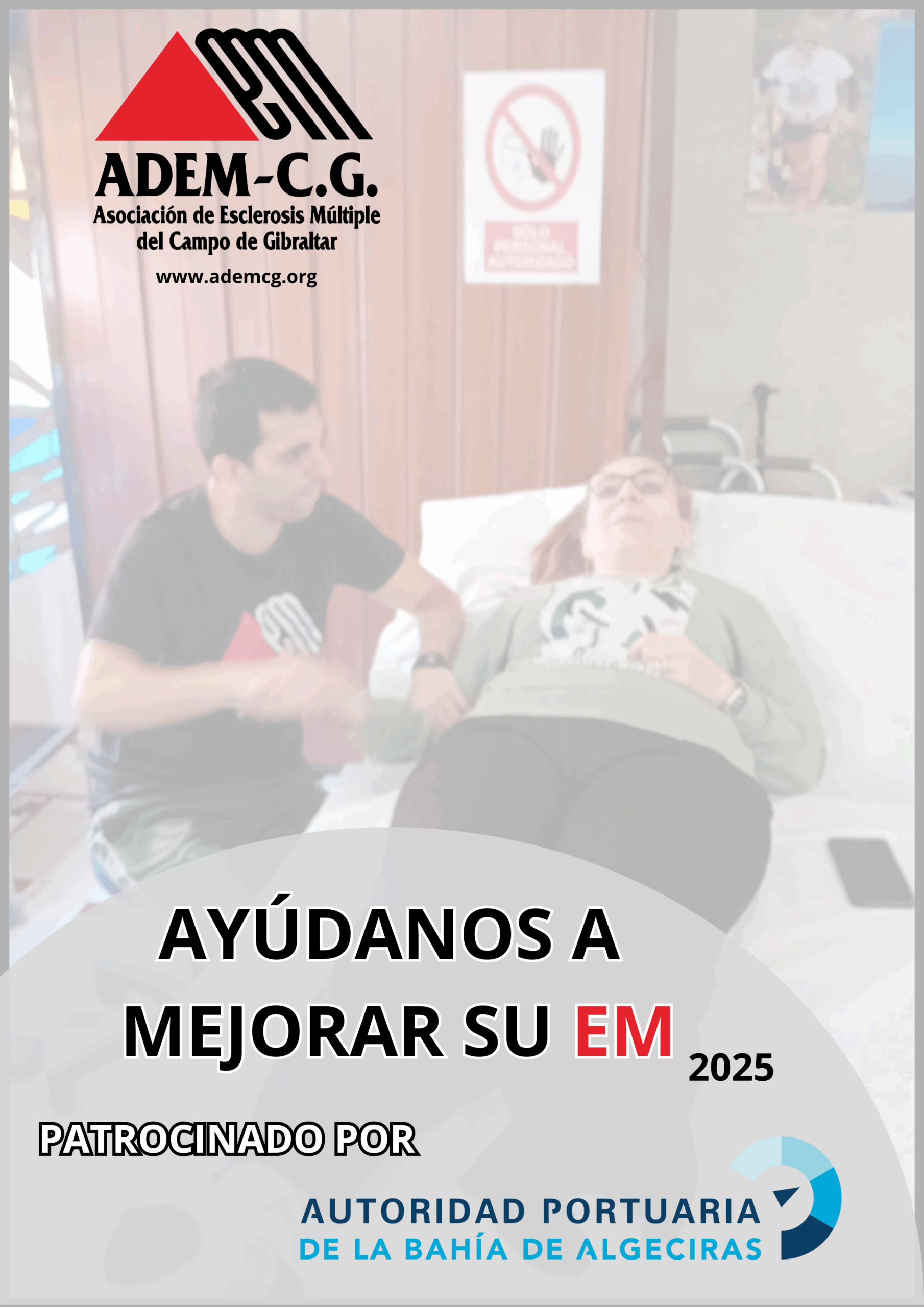 LA ASOCIACIÓN DE ESCLEROSIS MÚLTIPLE DEL CAMPO DE GIBRALTAR (ADEM-CG), AGRADECE EL PATROCINIO DE LA APBA.