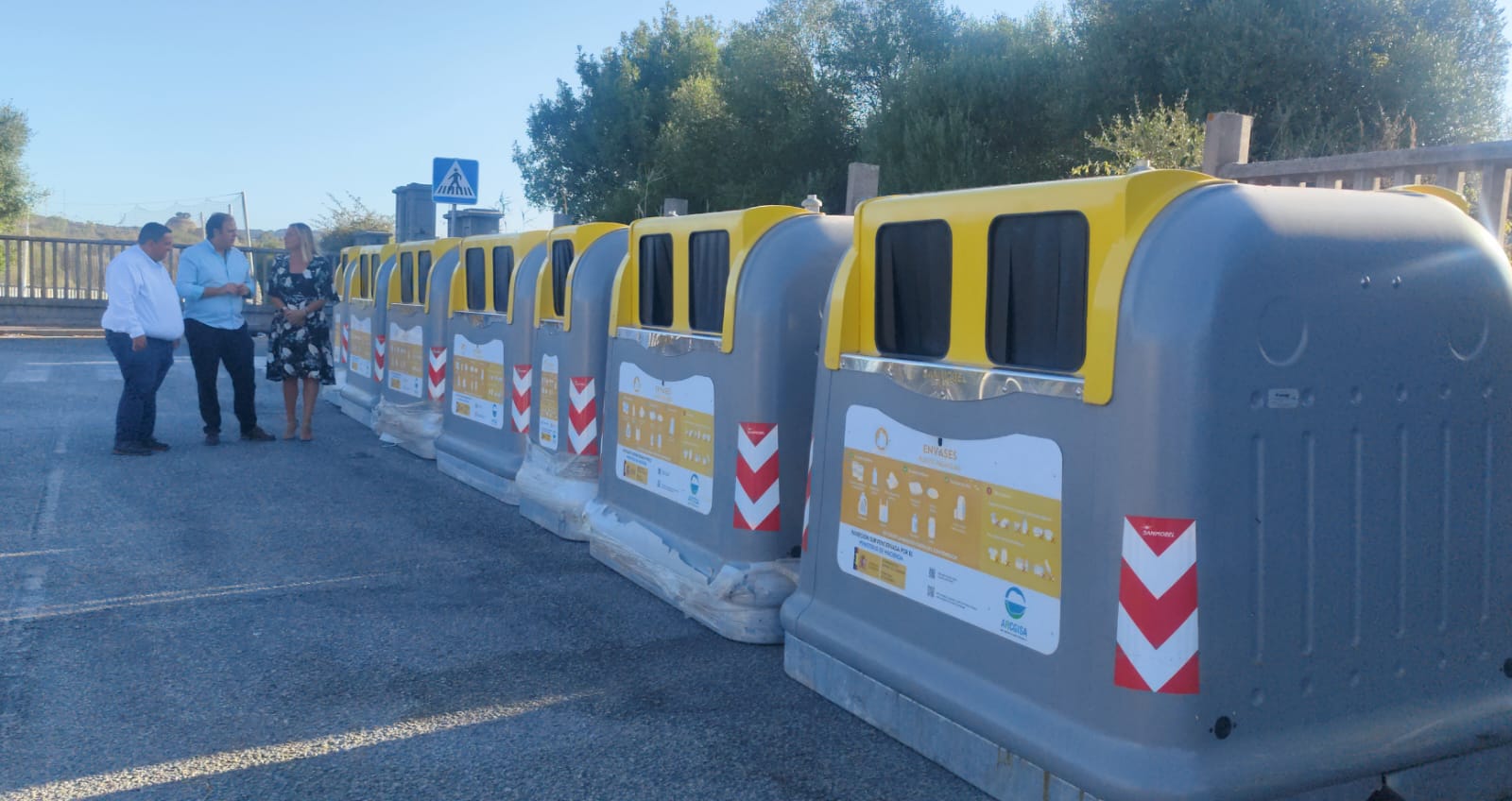Algeciras incorpora 116 nuevos contenedores de reciclaje de plásticos para mejorar la gestión de residuos