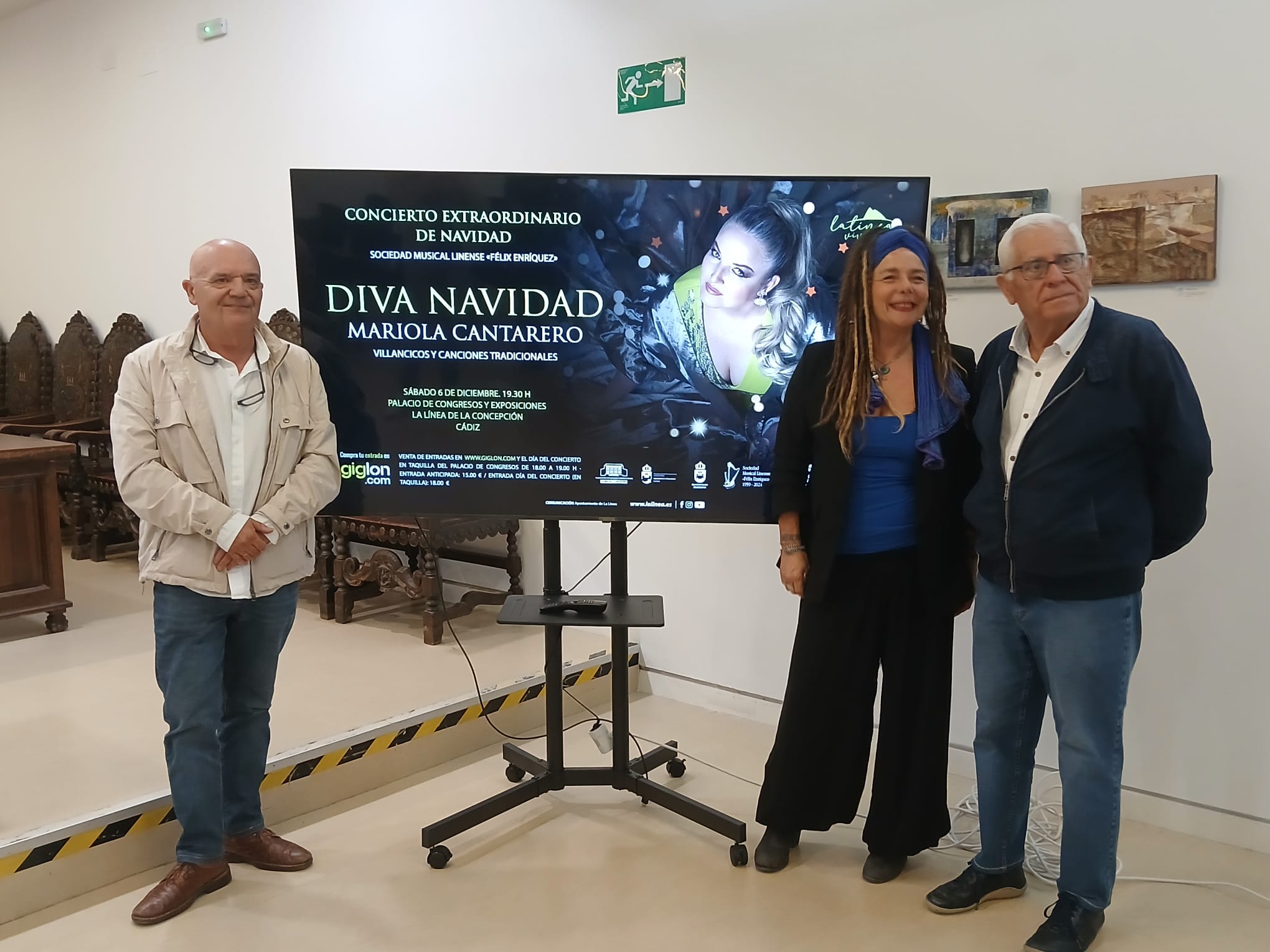 Mariola Cantarero protagoniza “Diva Navidad” en La Línea