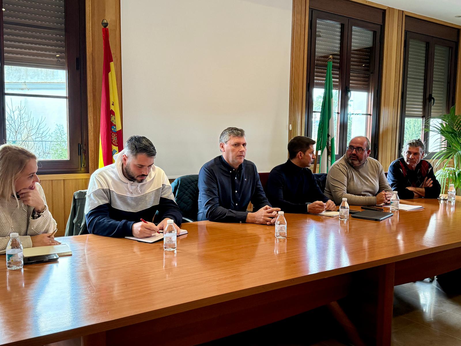 Reunión para exigir medidas preventivas que eviten desbordamientos