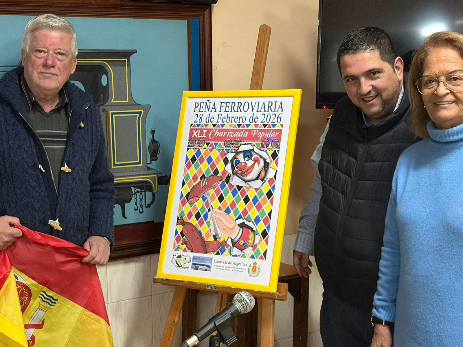 Vicente Palomares será el pregonero de la XLI Chorizada Popular de la Peña Ferroviaria