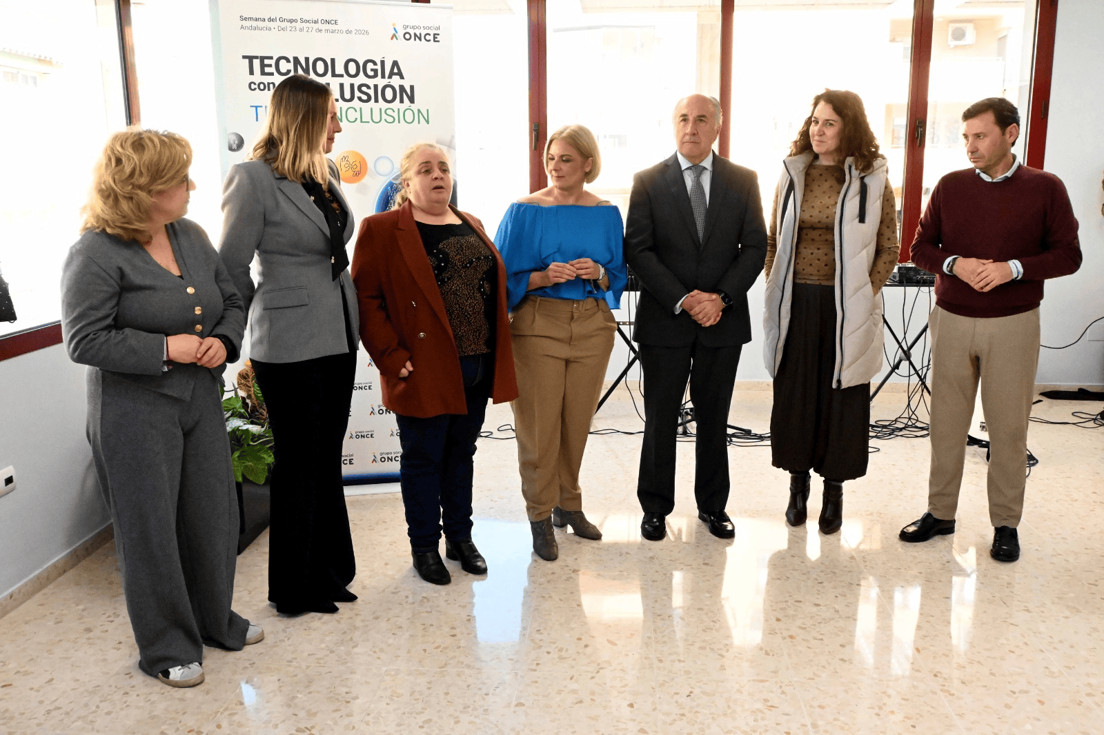 Landaluce participa en la de la inauguración de la ‘Semana del Grupo Social ONCE’