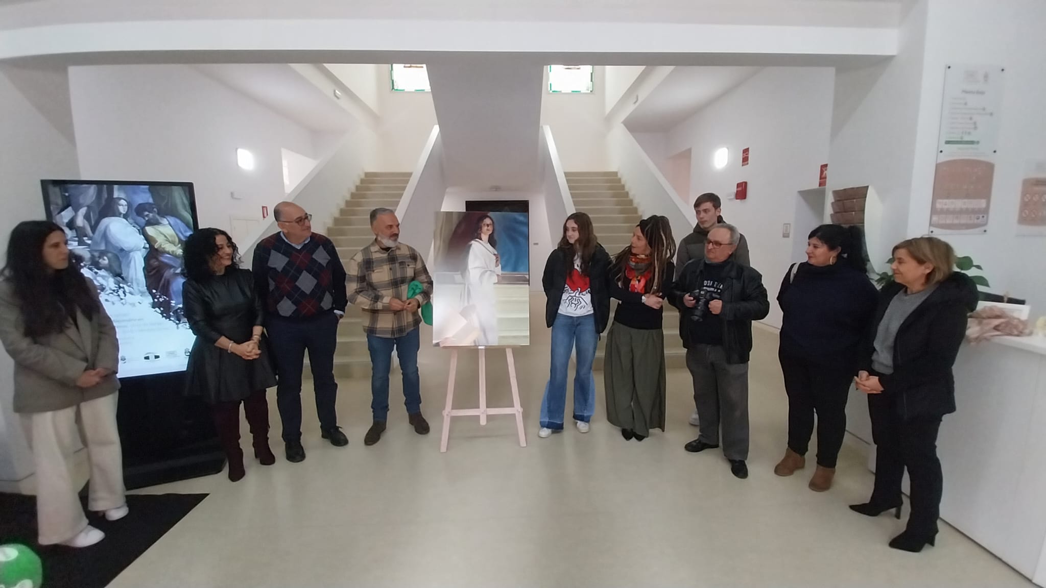 Estudiantes recrean a Hipatia de Alejandría en el Museo Cruz Herrera
