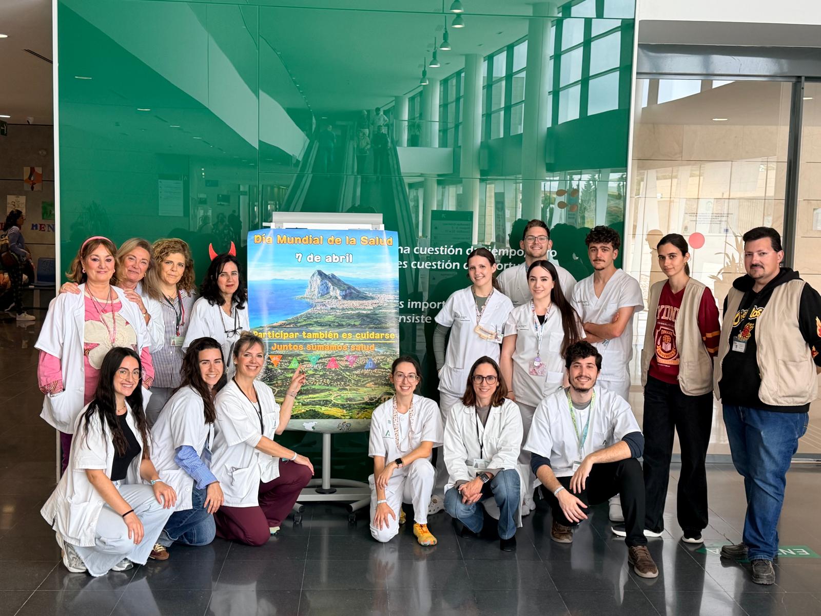 El Hospital de La Línea convierte el Día Mundial de la Salud en una gran jornada participativa