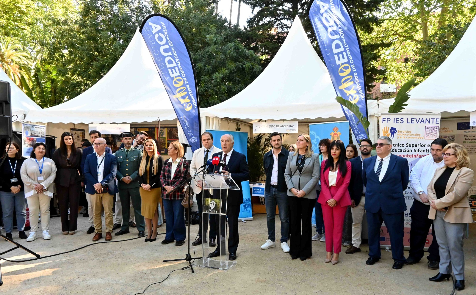 Inaugurada la quinta edición de Expoeduca en Algeciras .