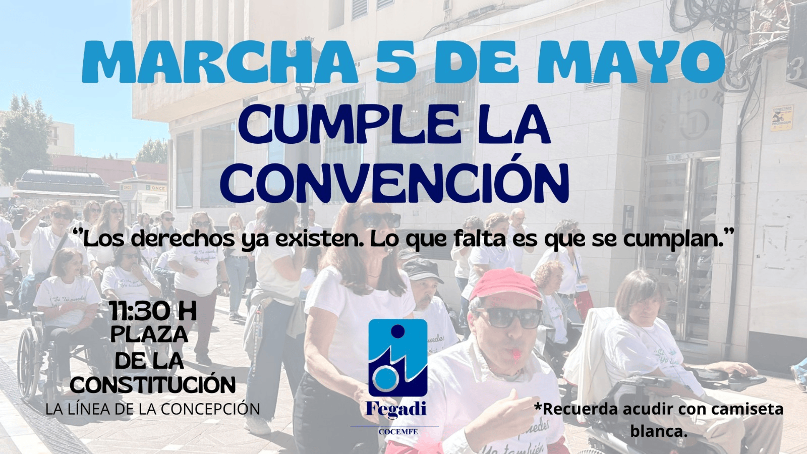 La Línea se mueve por los derechos: marcha el 5 de mayo en pleno centro